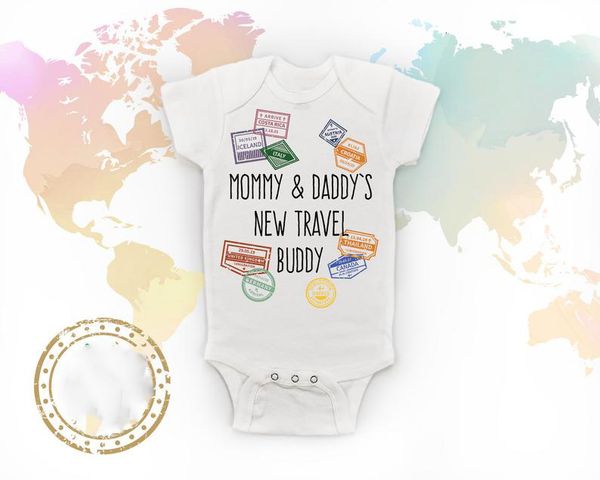 mommy and daddy's new travel buddy bodysuit future world traveler baby shower gift traveller passport stamps newborn gift, Blue
mommy and daddy's new travel buddy bodysuit future world traveler baby shower gift traveller passport stamps newborn gift, Blue