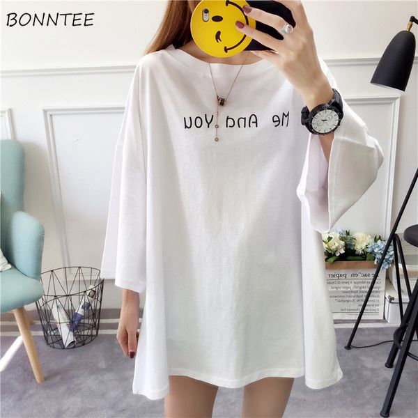 women's t-shirt t-shirts women summer letter printed simple ladies leisure womens korean style loose girlfriends clothing chic tees, White
women's t-shirt t-shirts women summer letter printed simple ladies leisure womens korean style loose girlfriends clothing chic tees, White