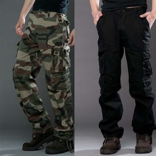 100% cotton multi-bag men's camouflage printed tactical pants pants loose plus size outdoor army pantalon tactico, Black
100% cotton multi-bag men's camouflage printed tactical pants pants loose plus size outdoor army pantalon tactico, Black