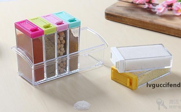 manufacturers wholesale creative kitchen household items seasoning box set plastic transparent seasoning box 6 grid jar
manufacturers wholesale creative kitchen household items seasoning box set plastic transparent seasoning box 6 grid jar
