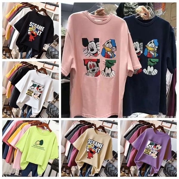 bkhox 2020 round neck cartoon all-match loose 2020 short-sleeved women's round neck cartoon t-shirt all-match short-sleeved loose women, White
bkhox 2020 round neck cartoon all-match loose 2020 short-sleeved women's round neck cartoon t-shirt all-match short-sleeved loose women, White