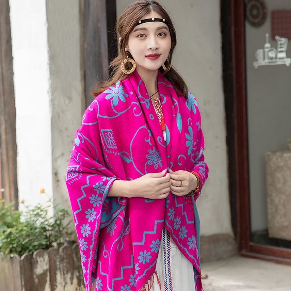 imitation cashmere sunflower ethnic style lijiang square scarf national square towel jacquard shawl winter thickened scarf, Blue;gray
imitation cashmere sunflower ethnic style lijiang square scarf national square towel jacquard shawl winter thickened scarf, Blue;gray