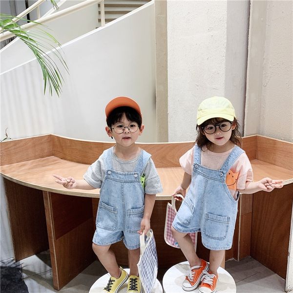 youyou cat rice early summer 2020 new korean style loose vertical and shorts sense slim straight child denim shorts, Blue
youyou cat rice early summer 2020 new korean style loose vertical and shorts sense slim straight child denim shorts, Blue