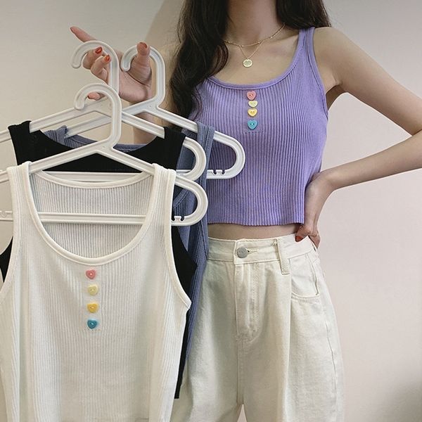 2020 летнего нового корейского стиля сладкого девушка top жилет жилет камзол кнопка шик любовь вязаной короткий топ пупка, Camo
2020 летнего нового корейского стиля сладкого девушка top жилет жилет камзол кнопка шик любовь вязаной короткий топ пупка, Camo