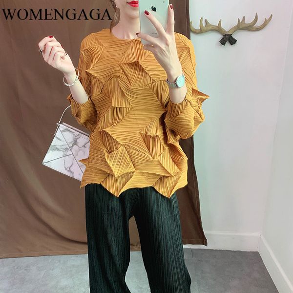 antumn new 2020 casual fashion women loose pleated tee t-shirt for famale solid color three quarter sleeve aysh, White
antumn new 2020 casual fashion women loose pleated tee t-shirt for famale solid color three quarter sleeve aysh, White