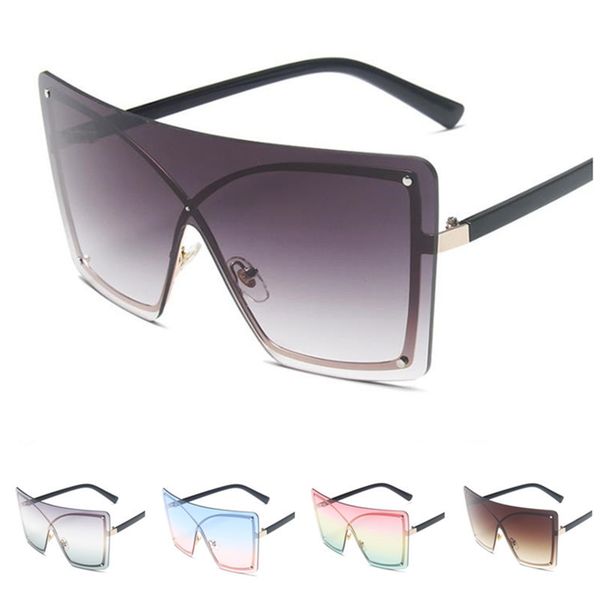 fashion women rimless sunglasses siamese sun glasses square goggles anti-uv spectacles oversize frame eyeglasses ornamenta a, White;black
fashion women rimless sunglasses siamese sun glasses square goggles anti-uv spectacles oversize frame eyeglasses ornamenta a, White;black