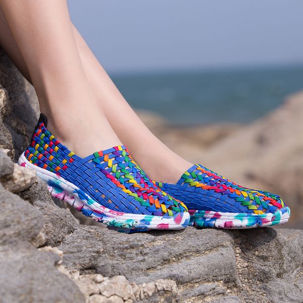2020 new women shoes summer flats female loafers women casual flat woven shoe brethable sneakers slip on colorful sell, Black
2020 new women shoes summer flats female loafers women casual flat woven shoe brethable sneakers slip on colorful sell, Black