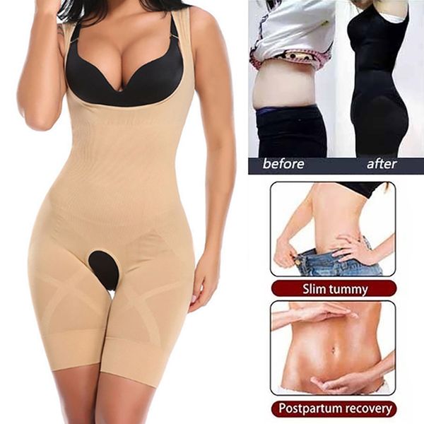 women full body shaper seamless firm control faja waist cincher underbust waist trainer corset girdle bodysuit shapewear, Black;white
women full body shaper seamless firm control faja waist cincher underbust waist trainer corset girdle bodysuit shapewear, Black;white
