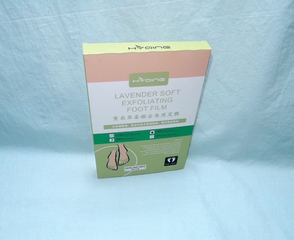 lavender soft exfoliating foot film nourish remove calluses foot mascarilla hydrated easy to abosrb multi-layer repair delicate skin 
lavender soft exfoliating foot film nourish remove calluses foot mascarilla hydrated easy to abosrb multi-layer repair delicate skin