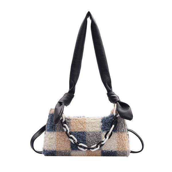 women's crossbody bag female fluff hit the color stitching shoulder bag fashion baguette shape chain handbags phone bags
women's crossbody bag female fluff hit the color stitching shoulder bag fashion baguette shape chain handbags phone bags