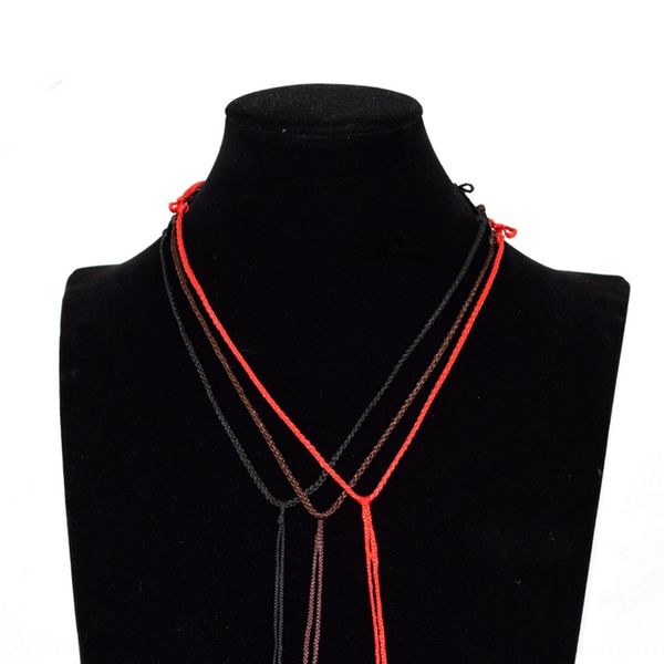 04 necklace chain diy chain pendant lanyard necklace pendant rope jade rope simple 3-color diy, Silver
04 necklace chain diy chain pendant lanyard necklace pendant rope jade rope simple 3-color diy, Silver