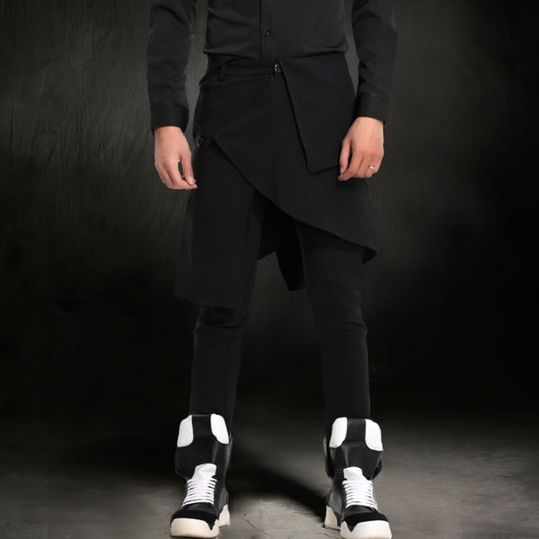mens юбка couture мужские tide индивидуальность бренда брюки тонкий штаны ноги костюм мужской singer юбка мужчины saia masculina 2020, Black
mens юбка couture мужские tide индивидуальность бренда брюки тонкий штаны ноги костюм мужской singer юбка мужчины saia masculina 2020, Black