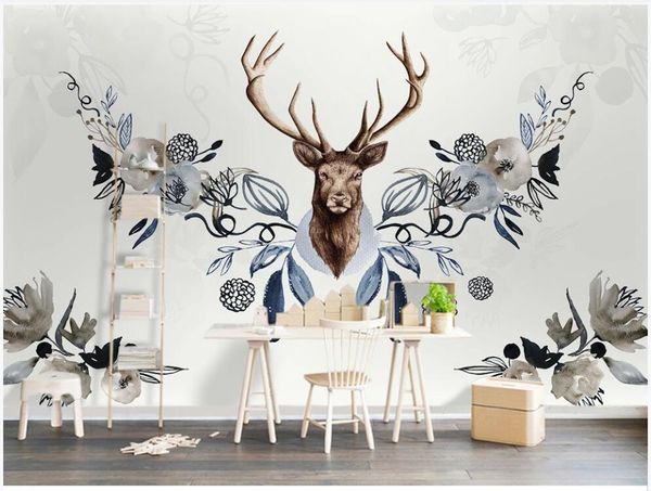 3d wallpaper custom p mural european simple retro pastoral elk flowers home decor 3d wall murals wallpaper for living room
3d wallpaper custom p mural european simple retro pastoral elk flowers home decor 3d wall murals wallpaper for living room