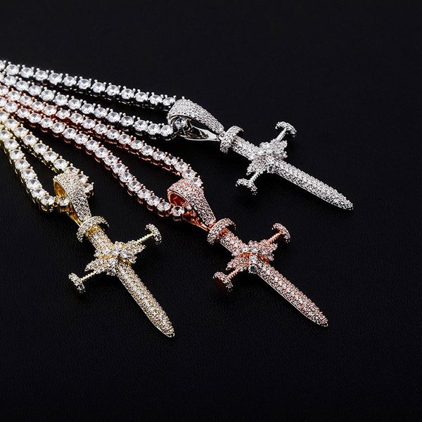 gold silver color iced out bling cz nail cross pendant necklace wit rope chain for men women
gold silver color iced out bling cz nail cross pendant necklace wit rope chain for men women
