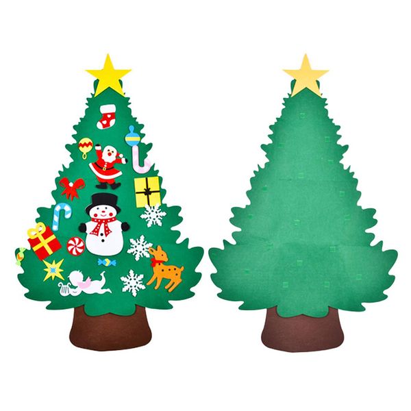 creative diy felt christmas tree decorations set kids gifts new year's door wall hanging ornaments xmas tree snowman santa claus
creative diy felt christmas tree decorations set kids gifts new year's door wall hanging ornaments xmas tree snowman santa claus
