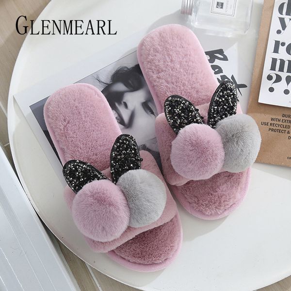 slippers home women shoes indoor female slippers soft hairball slip on ladies cartoon fur slides casual shoes 2020 de, Black
slippers home women shoes indoor female slippers soft hairball slip on ladies cartoon fur slides casual shoes 2020 de, Black