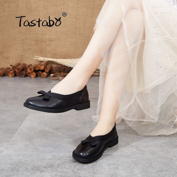 tastabo genuine leather handmade women shoes no strap design work driving shoes black brown s3709-1 comfortable soft sole
tastabo genuine leather handmade women shoes no strap design work driving shoes black brown s3709-1 comfortable soft sole
