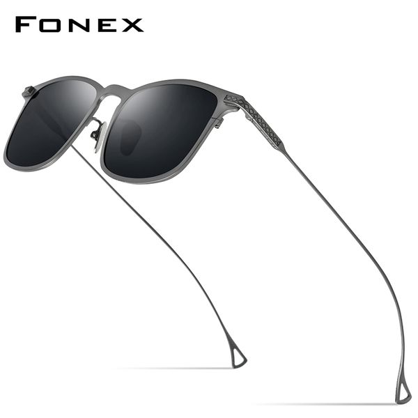 fonex pure titanium sun glasses for men vintage square polarized sunglasses women 2020 new retro mirrored uv400 shades 8523, White;black
fonex pure titanium sun glasses for men vintage square polarized sunglasses women 2020 new retro mirrored uv400 shades 8523, White;black
