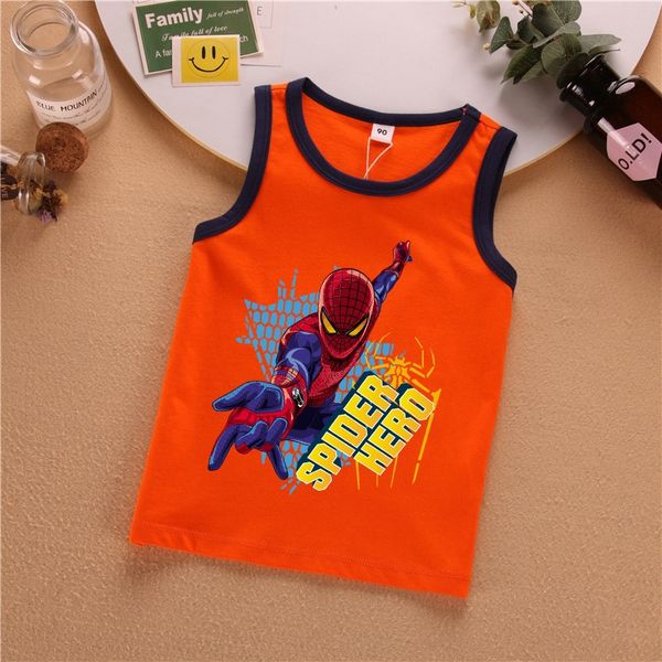 summer vest cartoon spider-man wear cotton boys children's vest children's clothing ' outdoor base shirt, Blue
summer vest cartoon spider-man wear cotton boys children's vest children's clothing ' outdoor base shirt, Blue