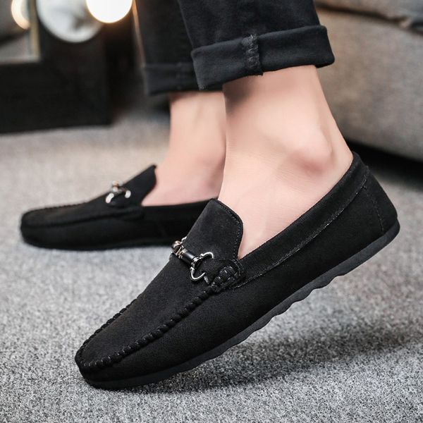 leather men casual shoes mens loafers moccasins breathable slip on soft driving shoes outdoor slip-on soft flat men, Black
leather men casual shoes mens loafers moccasins breathable slip on soft driving shoes outdoor slip-on soft flat men, Black