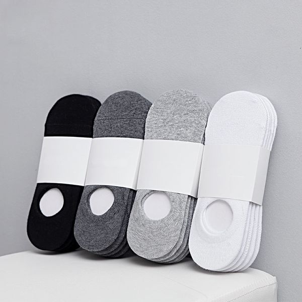 5pair/lot fashion happy men boat socks summer autumn non-slip silicone invisible cotton socks male ankle sock slippers meia, Black
5pair/lot fashion happy men boat socks summer autumn non-slip silicone invisible cotton socks male ankle sock slippers meia, Black
