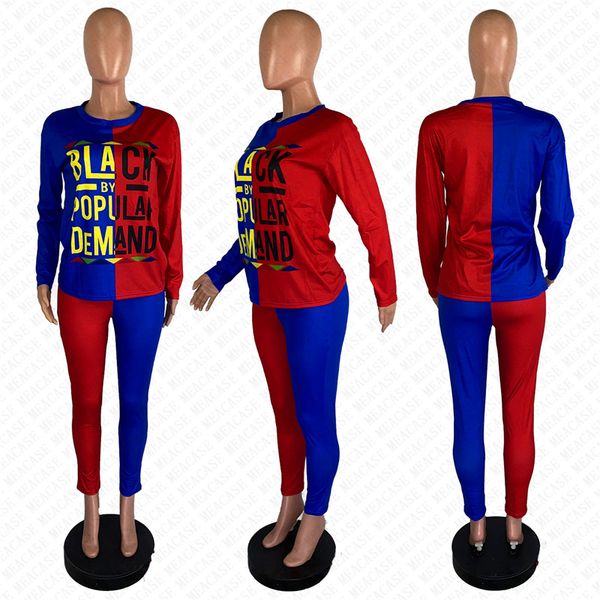 women tracksuit designer black by popular demand patchwork color long sleeve t shirt pants sweater trousers autumn sport suit d72304, White
women tracksuit designer black by popular demand patchwork color long sleeve t shirt pants sweater trousers autumn sport suit d72304, White