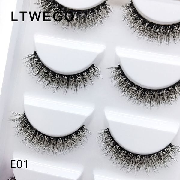 false eyelashes ltwego 5 pairs fluffy faux mink natural long eyelash extension handmade volume 3d lashes makeup cils cilios
false eyelashes ltwego 5 pairs fluffy faux mink natural long eyelash extension handmade volume 3d lashes makeup cils cilios