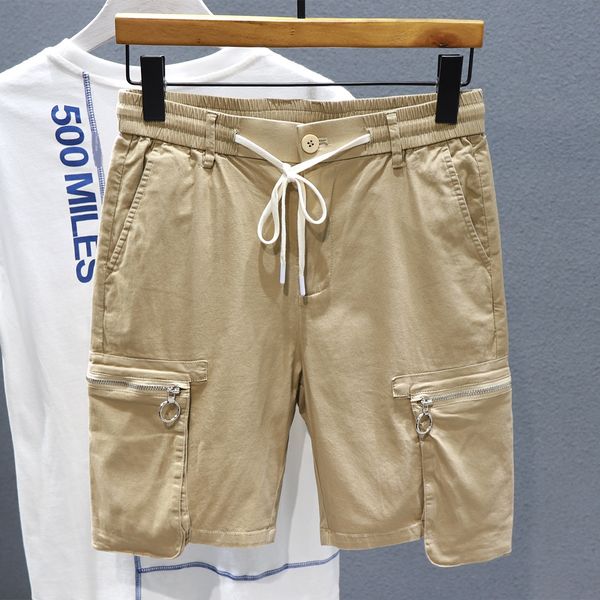 white tooling denim shorts men's loose straight multi-pocket hip hop sports shorts casual casual pants trendy five-quarter pants, Blue
white tooling denim shorts men's loose straight multi-pocket hip hop sports shorts casual casual pants trendy five-quarter pants, Blue