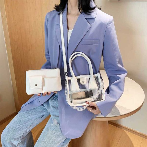 fashion 2sets candy thick acrylic chain design leather crossbody bag for women solid color travel transparent shoulder handbag
fashion 2sets candy thick acrylic chain design leather crossbody bag for women solid color travel transparent shoulder handbag