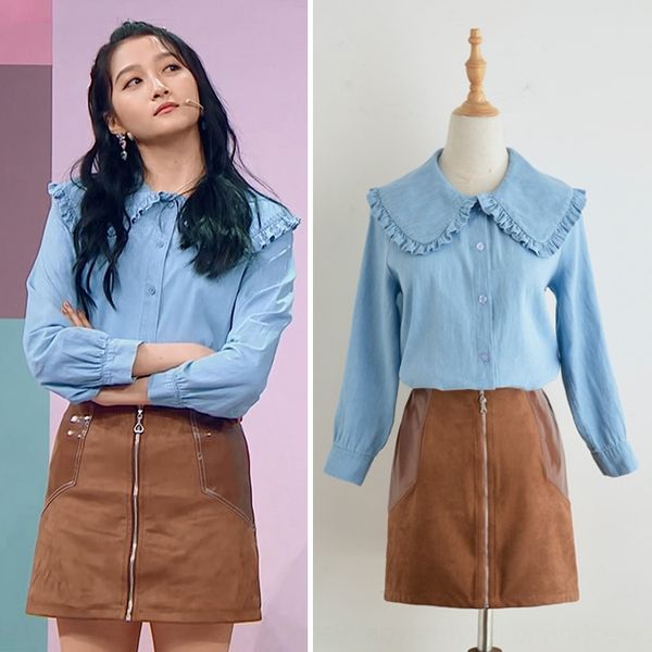 5wero гуаньте xiaotong одежды же типа светло-голубой одежду верхней куклы одежды джинсовых рубашек куклы воротник семь четверти рукава для ж, White 
5wero гуаньте xiaotong одежды же типа светло-голубой одежду верхней куклы одежды джинсовых рубашек куклы воротник семь четверти рукава для ж, White