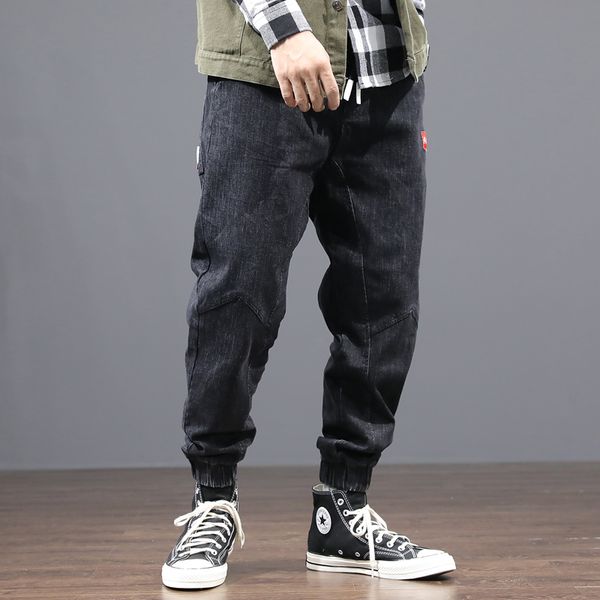 japanese vintage designer fashion men jeans black loose fit denim cargo pants slack bottom streetwear hip hop jeans men joggers, Blue
japanese vintage designer fashion men jeans black loose fit denim cargo pants slack bottom streetwear hip hop jeans men joggers, Blue