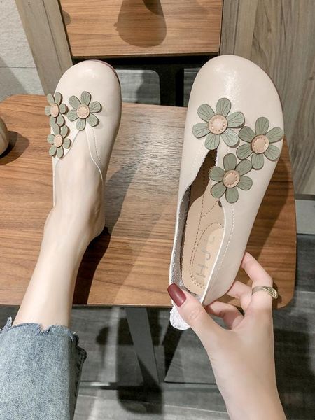 2020 new spring and autumn women's peas shoes color matching flowers retro beef tendon soft bottom round head comfortable all-ma, Black
2020 new spring and autumn women's peas shoes color matching flowers retro beef tendon soft bottom round head comfortable all-ma, Black