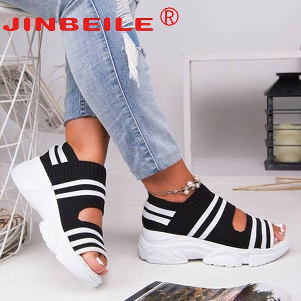 summer women sandals open toe wedges platform ladies shoes knitting lightweight sneakers sandals big size 35-43 zapatos mujer
summer women sandals open toe wedges platform ladies shoes knitting lightweight sneakers sandals big size 35-43 zapatos mujer