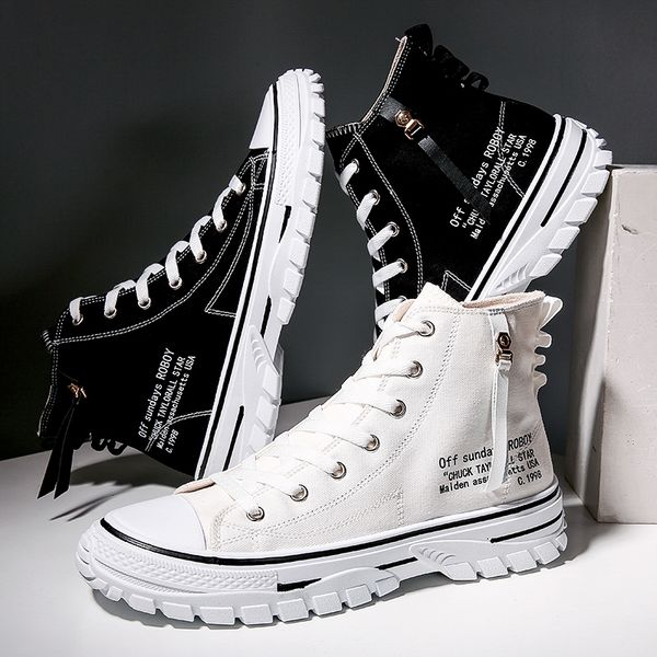 men 39 s shoes men oxford vulcanize shoes korean men's canvas wild men's casual trend high-to help tides, Black
men 39 s shoes men oxford vulcanize shoes korean men's canvas wild men's casual trend high-to help tides, Black