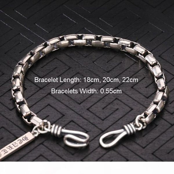 5.5mm 100% s925 sterling silver vintage men brace lace chain bracelet for male fine jewelry 925 solid thai silver box chain bangle man ha, Golden;silver
5.5mm 100% s925 sterling silver vintage men brace lace chain bracelet for male fine jewelry 925 solid thai silver box chain bangle man ha, Golden;silver