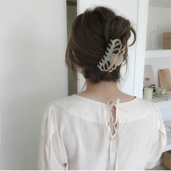 5pcs/lot fashion style hollow out ponytail hair claws acetic acid large korea clamps for female scrunchies handmade hair clip jewelry, Slivery;golden
5pcs/lot fashion style hollow out ponytail hair claws acetic acid large korea clamps for female scrunchies handmade hair clip jewelry, Slivery;golden