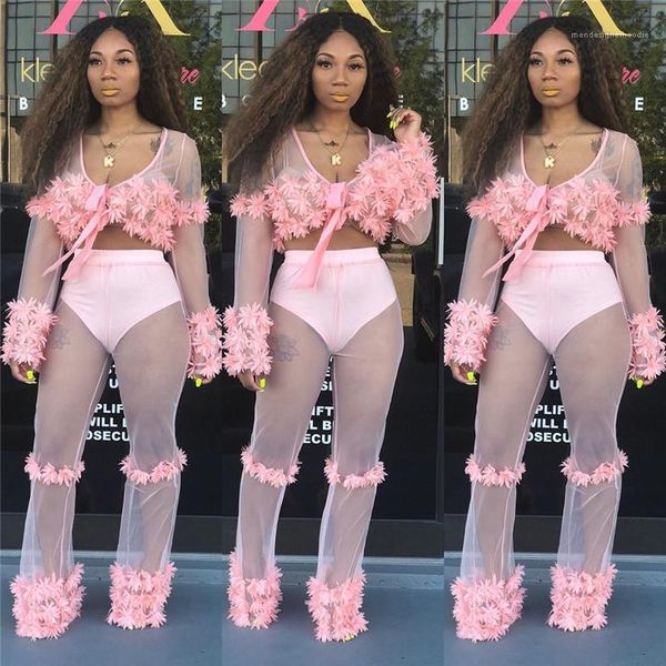 hollow out womens 2pcs summer womens tracksuits floral solid lace see through lightweight designer womens two piece pants long sleeve v neck, White
hollow out womens 2pcs summer womens tracksuits floral solid lace see through lightweight designer womens two piece pants long sleeve v neck, White
