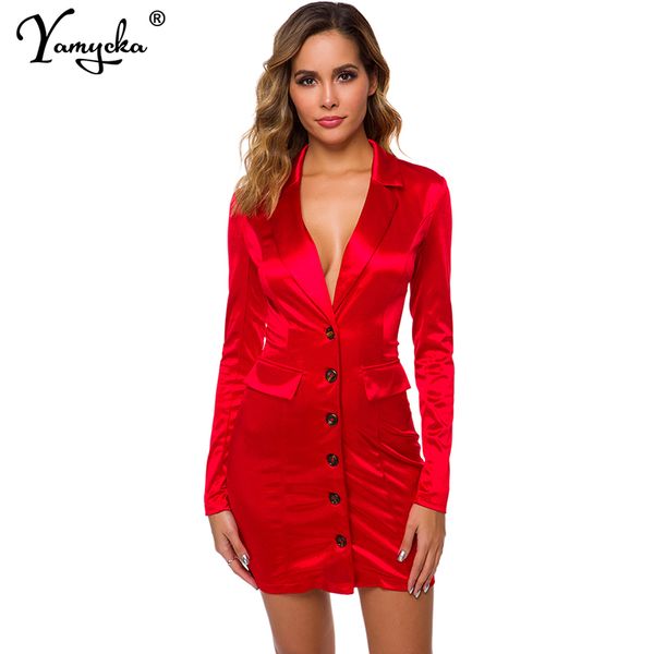satin neon summer dress women notched long sleeve red yellow pink club bodycon wrap party dress elegant button vestidos new, Black;gray
satin neon summer dress women notched long sleeve red yellow pink club bodycon wrap party dress elegant button vestidos new, Black;gray