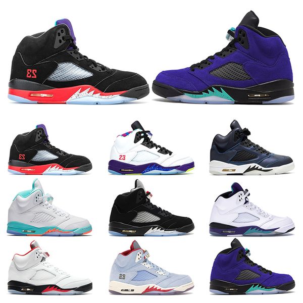 2020 mens trainers basketball shoes 5s alternate grape fire red 3 light aqua black metallic silver sports sneakers fashion outdoor
2020 mens trainers basketball shoes 5s alternate grape fire red 3 light aqua black metallic silver sports sneakers fashion outdoor