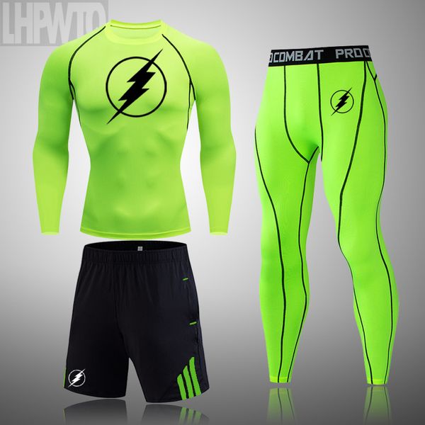men's running sets compression jogging sport suits gym fitness sports the flash clothing suit training tights sportswear for men, Black;blue
men's running sets compression jogging sport suits gym fitness sports the flash clothing suit training tights sportswear for men, Black;blue