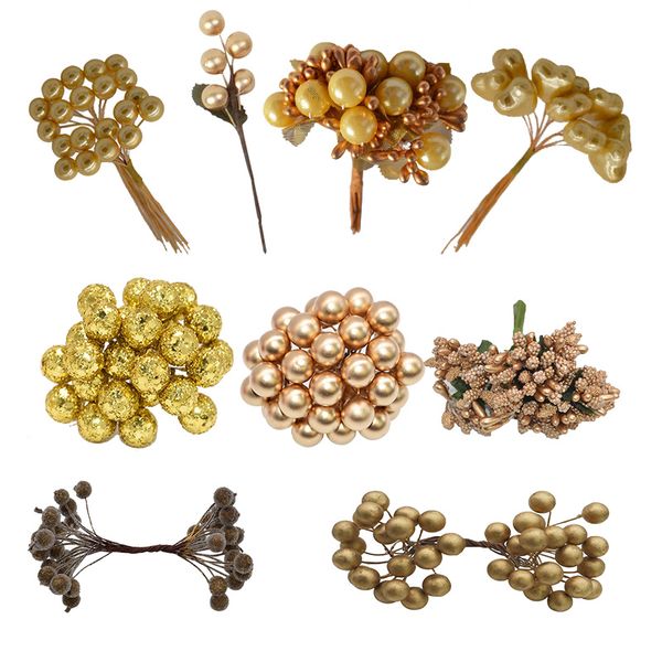 1set mixed gold flower cherry stamen berries bundle diy christmas wedding cake gift box wreaths new year xmas decoration
1set mixed gold flower cherry stamen berries bundle diy christmas wedding cake gift box wreaths new year xmas decoration