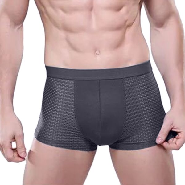 underpants l-4xl men underwear air mesh breathable boxers men's black blue boxershorts clothing plus size, Black;white
underpants l-4xl men underwear air mesh breathable boxers men's black blue boxershorts clothing plus size, Black;white