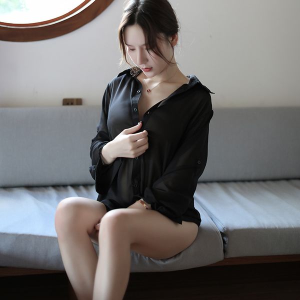 2020 faux silk women sleepdress casual half sleeve lapel collar nightwear homewear ladies soft sleepwear dress women 2020, Black;red
2020 faux silk women sleepdress casual half sleeve lapel collar nightwear homewear ladies soft sleepwear dress women 2020, Black;red