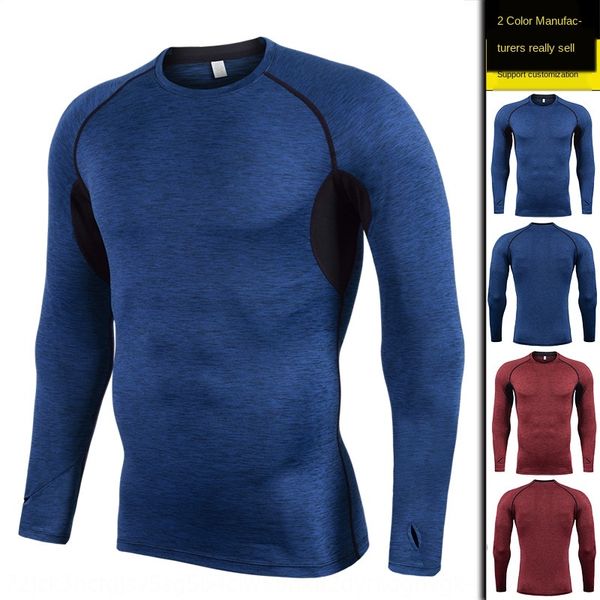 2020 new fitness clothes t-shirt men's stretch tight quick-drying t-shirt running sports long sleeve 20mjs43, Black
2020 new fitness clothes t-shirt men's stretch tight quick-drying t-shirt running sports long sleeve 20mjs43, Black