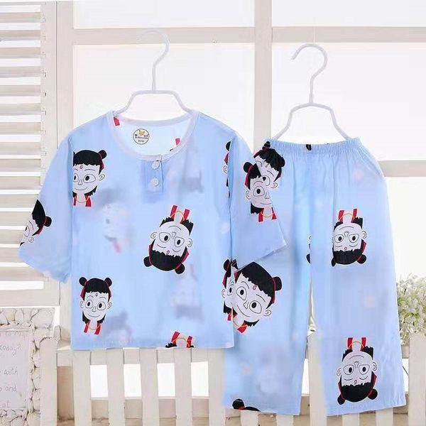 men's and home women's children's clothing cotton underwear set children's home clothes set baby pajamas air-conditioned 
men's and home women's children's clothing cotton underwear set children's home clothes set baby pajamas air-conditioned