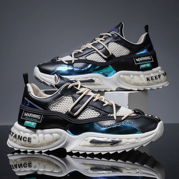 2020 fashion sneakers for men thick platform causal shoes heel shiny selling breathable sneakers daddy shoes, Black
2020 fashion sneakers for men thick platform causal shoes heel shiny selling breathable sneakers daddy shoes, Black