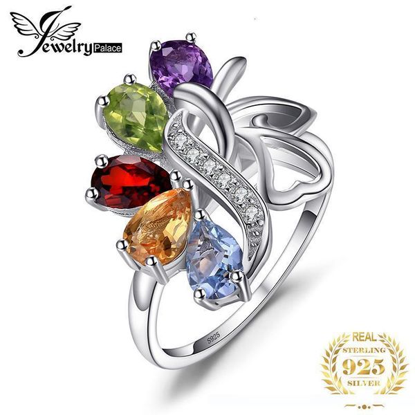 jewelrypalac natural amethyst citrine garnet peridot z ring 925 sterling silver rings for women silver 925 gemstones jewelry sh190930, Slivery;golden
jewelrypalac natural amethyst citrine garnet peridot z ring 925 sterling silver rings for women silver 925 gemstones jewelry sh190930, Slivery;golden