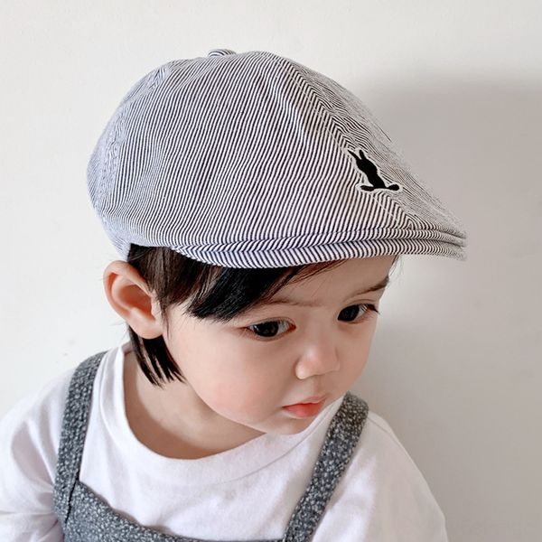qiu nan trend all-match british beret sun sun children's beret baby sunshade hat male and female children's rabbit hat, Blue;gray
qiu nan trend all-match british beret sun sun children's beret baby sunshade hat male and female children's rabbit hat, Blue;gray
