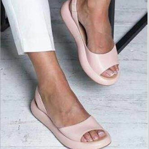 sandals cross border large size women's shoes fashion fish mouth flat bottomed beach in summer 2021, Black
sandals cross border large size women's shoes fashion fish mouth flat bottomed beach in summer 2021, Black