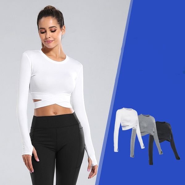 yoga outfits inspk sport for women long sleeved t shirt white black grey polyester crop quick-drying fitness training clothes, White;red
yoga outfits inspk sport for women long sleeved t shirt white black grey polyester crop quick-drying fitness training clothes, White;red